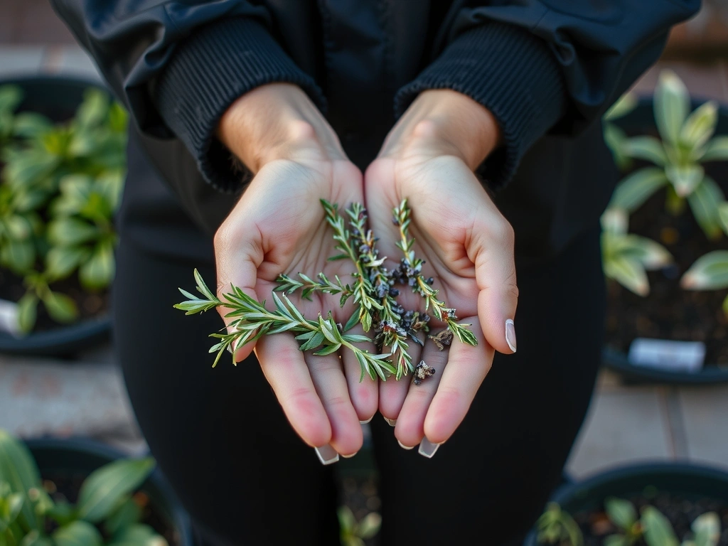 Fresh aromatic herbs