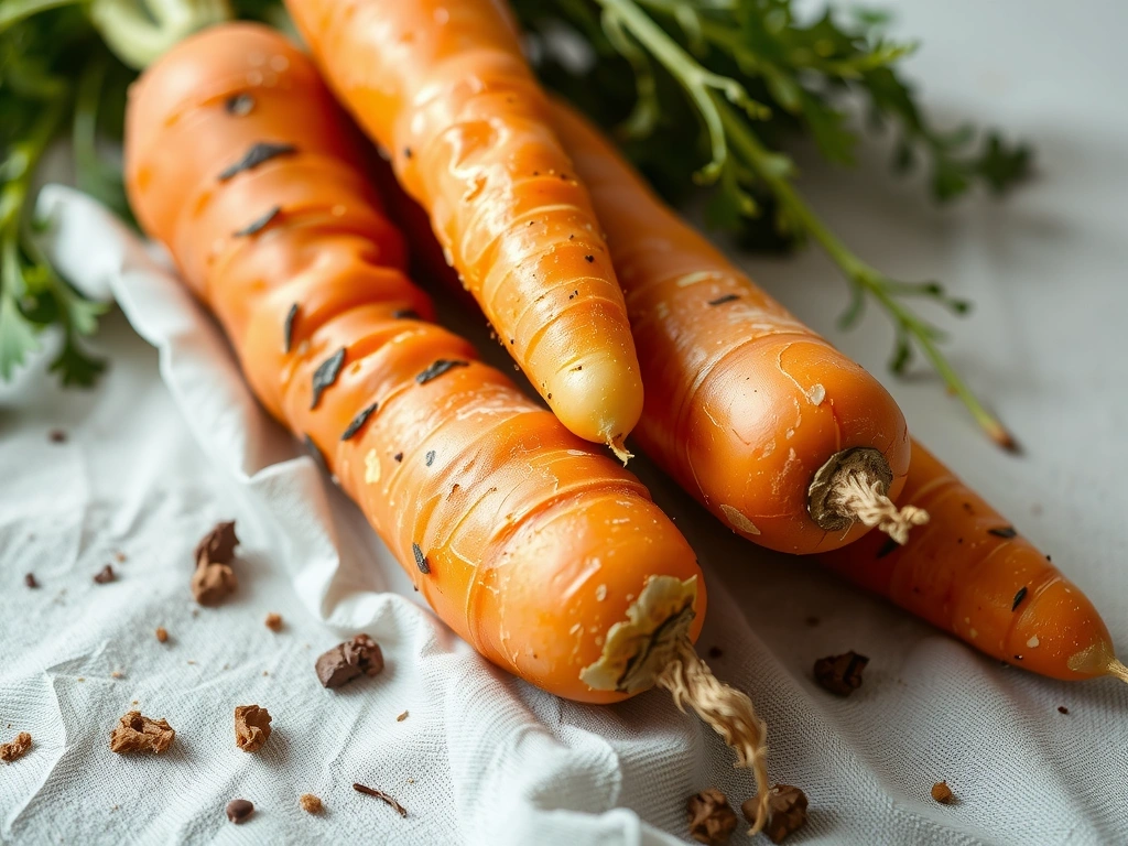 Earth-grown carrots